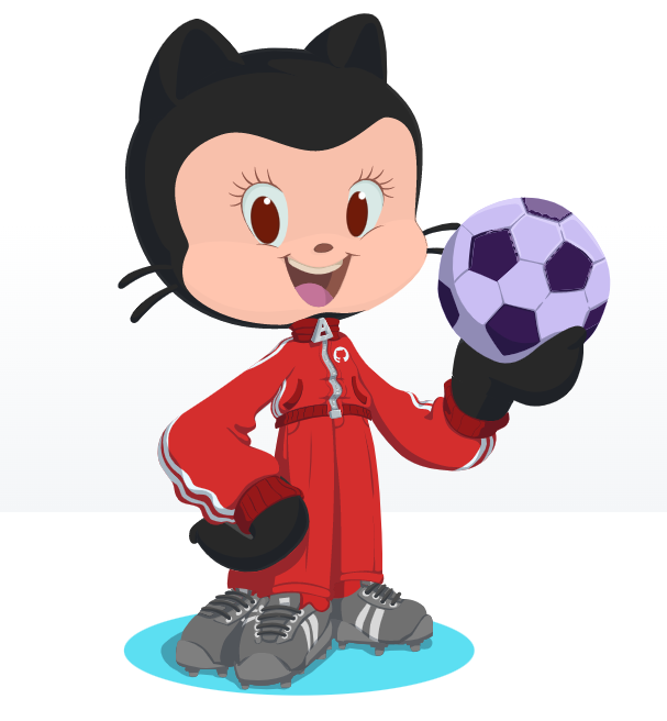 _kerin__'s tweet image. Octocat is playing outdoor games this weekend. Are you? @githubeducation @mlhacks #MyOctocat #HackFit