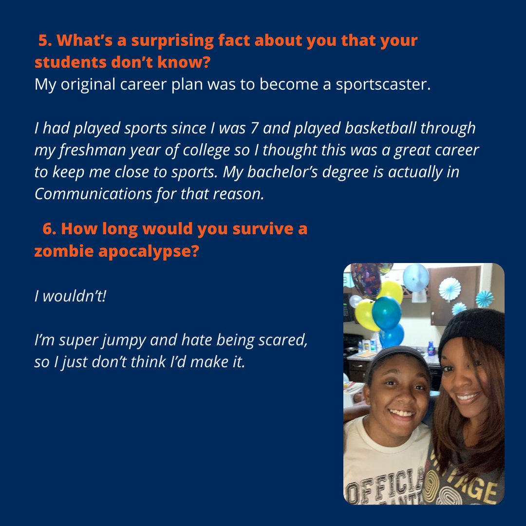 hcaputsa's tweet photo. Happy Friday! This week on Faculty Friday, we get to know
Favor Campbell, lecturer of sociology.
#HCaPutsa
#UTSA https://t.co/6DBh50T6YI