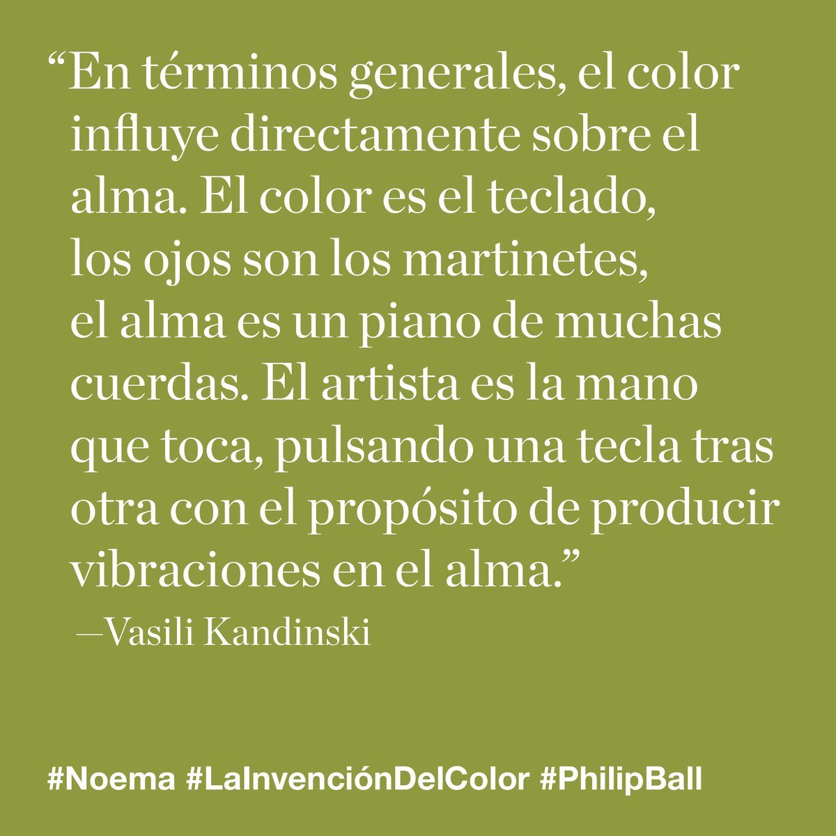 Turner_Mx's tweet photo. “Lo que Ball hace en “La invención del color” es lo que los artistas siempre tenían que haber hecho: abrir los ojos”, Kate Noble (Time Europe)
¡Ya en librerías! 

#Color #Arte #HistoriaDelColor #HistoriaDelArte
Distribuido por @OceanoMexico https://t.co/3mEaybVyi0