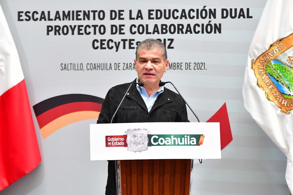 mrikelme's tweet image. Hoy arrancamos el proyecto de vinculación para el escalamiento de la #EducaciónDual entre CECyTE #Coahuila y la Agencia de Cooperación Alemana al Desarrollo Sustentable 🇩🇪.
