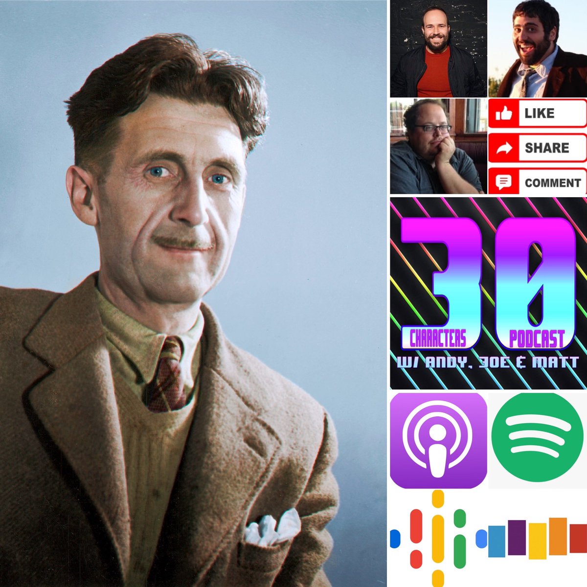 30CharactersPod tweet picture