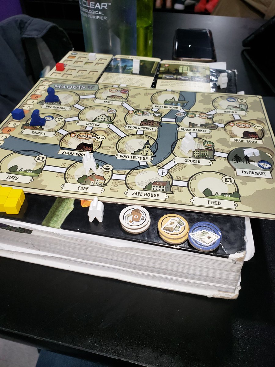 Badecisiongamer's tweet photo. Another game of Maquis. #Maquis #sideroomgames https://t.co/vhkfJfOHDB