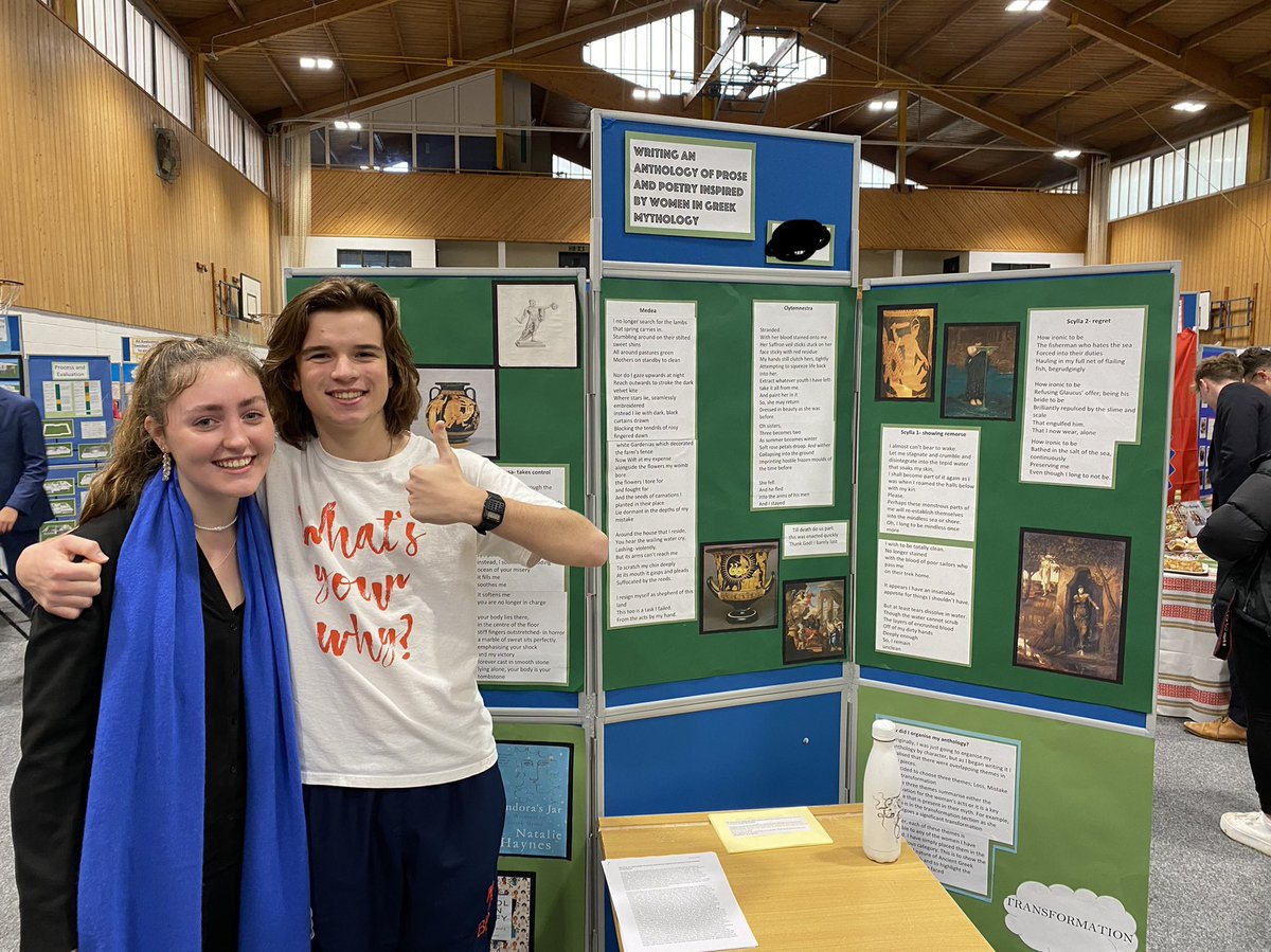 Hurst_Classics's tweet photo. A massive congratulations to Aurelia, Rory and Natalya for their Classical Related EPQ presentations today - hugely impressive pieces of work which were very well researched! https://t.co/8Kg58JuRZq