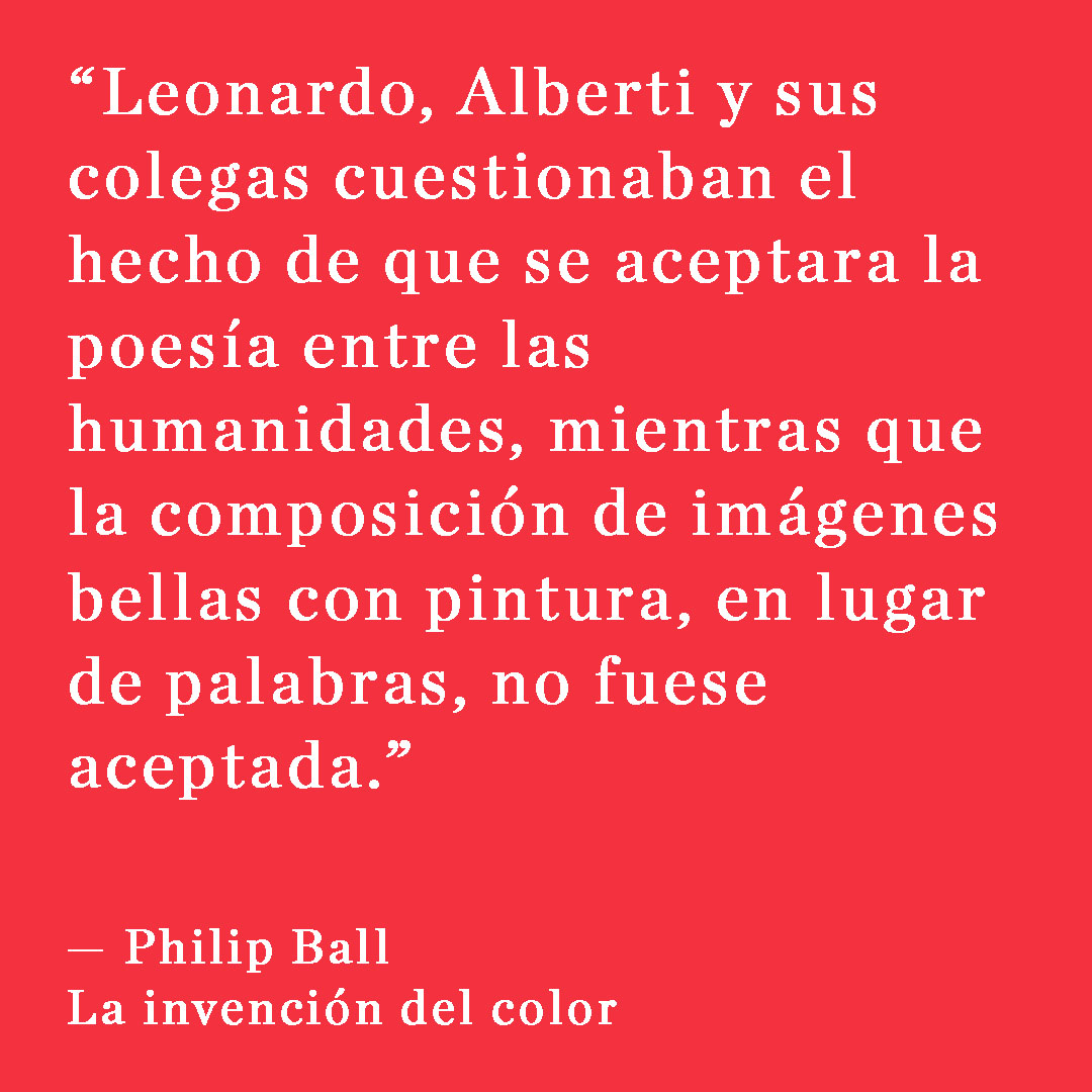 Turner_Mx's tweet photo. “Lo que Ball hace en “La invención del color” es lo que los artistas siempre tenían que haber hecho: abrir los ojos”, Kate Noble (Time Europe)
¡Ya en librerías! 

#Color #Arte #HistoriaDelColor #HistoriaDelArte
Distribuido por @OceanoMexico https://t.co/PdFA0EilMd