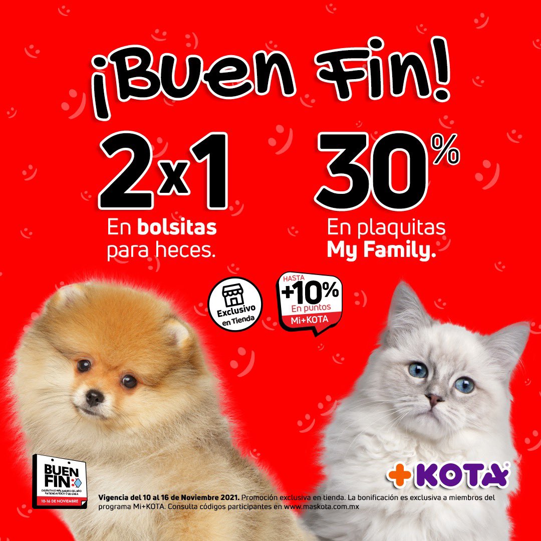 ‼️¡Por descuentos, no paramos!‼️ ¡Aprovecha el fin de semana para hacer tus compras a los consentidos de la casa! 🐱🐭🐶 maskota.com.mx/pages/buen-fin