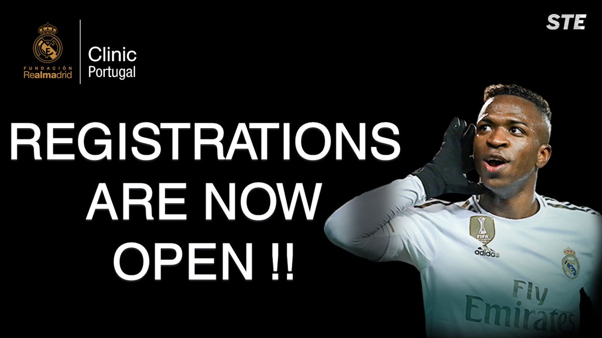 FRMPortugal's tweet photo. 2022 REGISTRATIONS ARE NOW OPEN!!! ⚽️
Don't miss the Early Bird discount until the 15th of January for any of ours beautiful Portuguese locations. 

Email us now!!
info@frmclinicsportugal.com 

#realspirit #frmclinicsportugal #realmadrid #realmadridfoundation #portugal https://t.co/l6BXGlIYNV