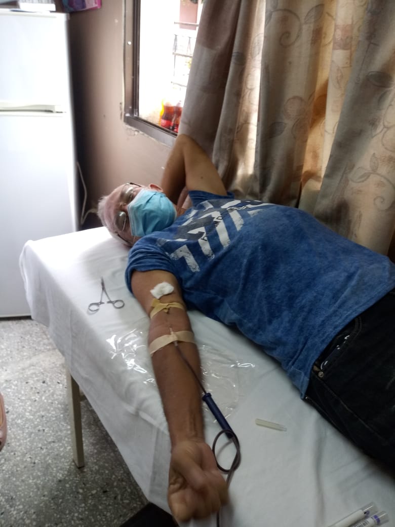 EmpresaCubatel's tweet photo. ... Y por #CubaVive no dejamos de realizar donaciones de sangre, tan necesarias para salvar vidas. Esta es otra forma de ponerle corazón a nuestro país.
#CubaViveYAbraza #CubatelSA @MINCOMCuba  @GEIC_DICE @AriDeCuba @dianelisborrego @ManuelBandera11 https://t.co/n1rGN8GDDJ