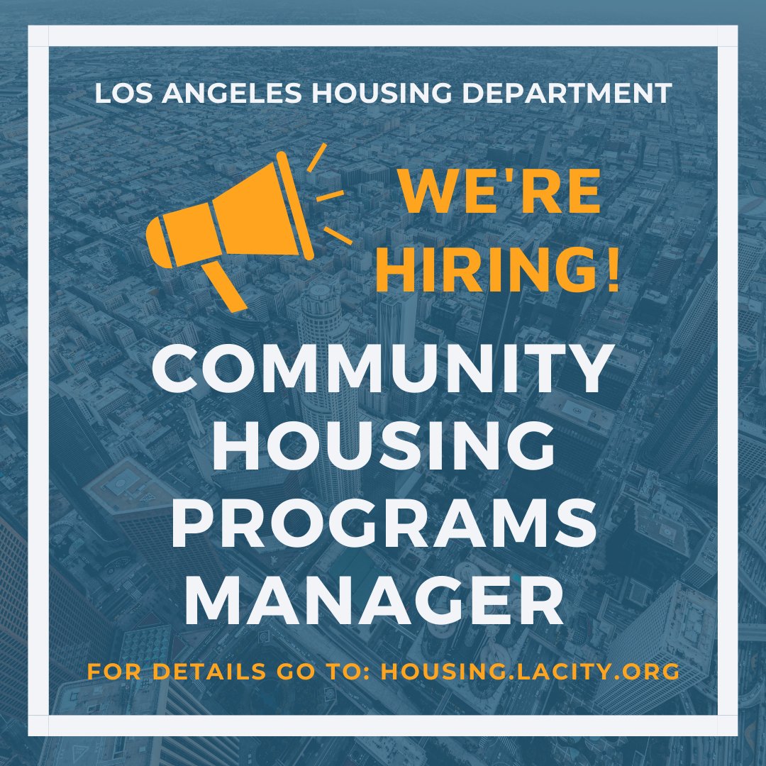 Los Angeles Housing Department (LAHD___) Twitter