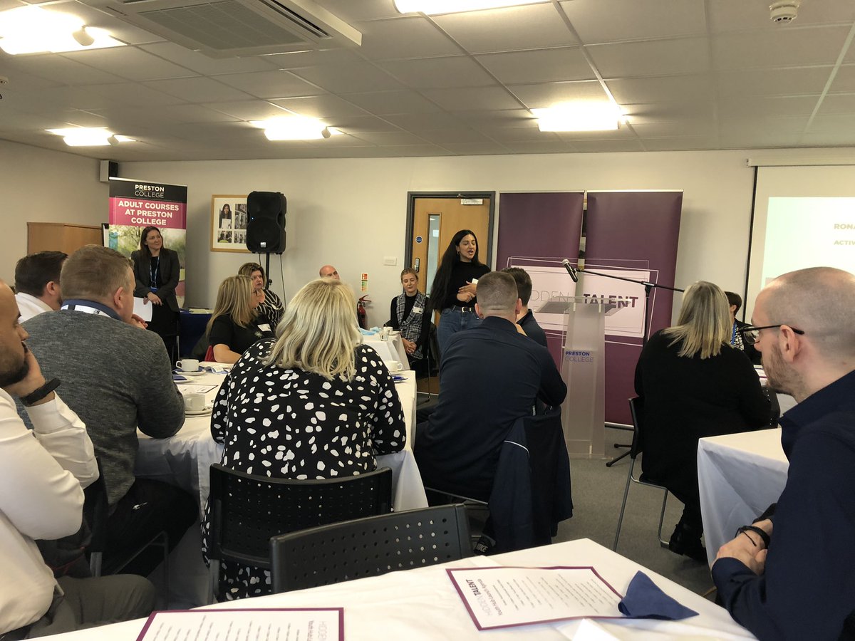 RachelCoupe1's tweet photo. #PrestonYouthHub Launch event at @PrestonCollege today. Great to hear how #BBOworks from our  #InvestInYouth partner, Emma Shaw @placesforpeople and see Maira from @LancsMind, Stan from @afcfct, @DaleHesketh1, &amp; @MpHendrick 
#TNLComFundESF @SelnetLtd https://t.co/1PDGpLud5u