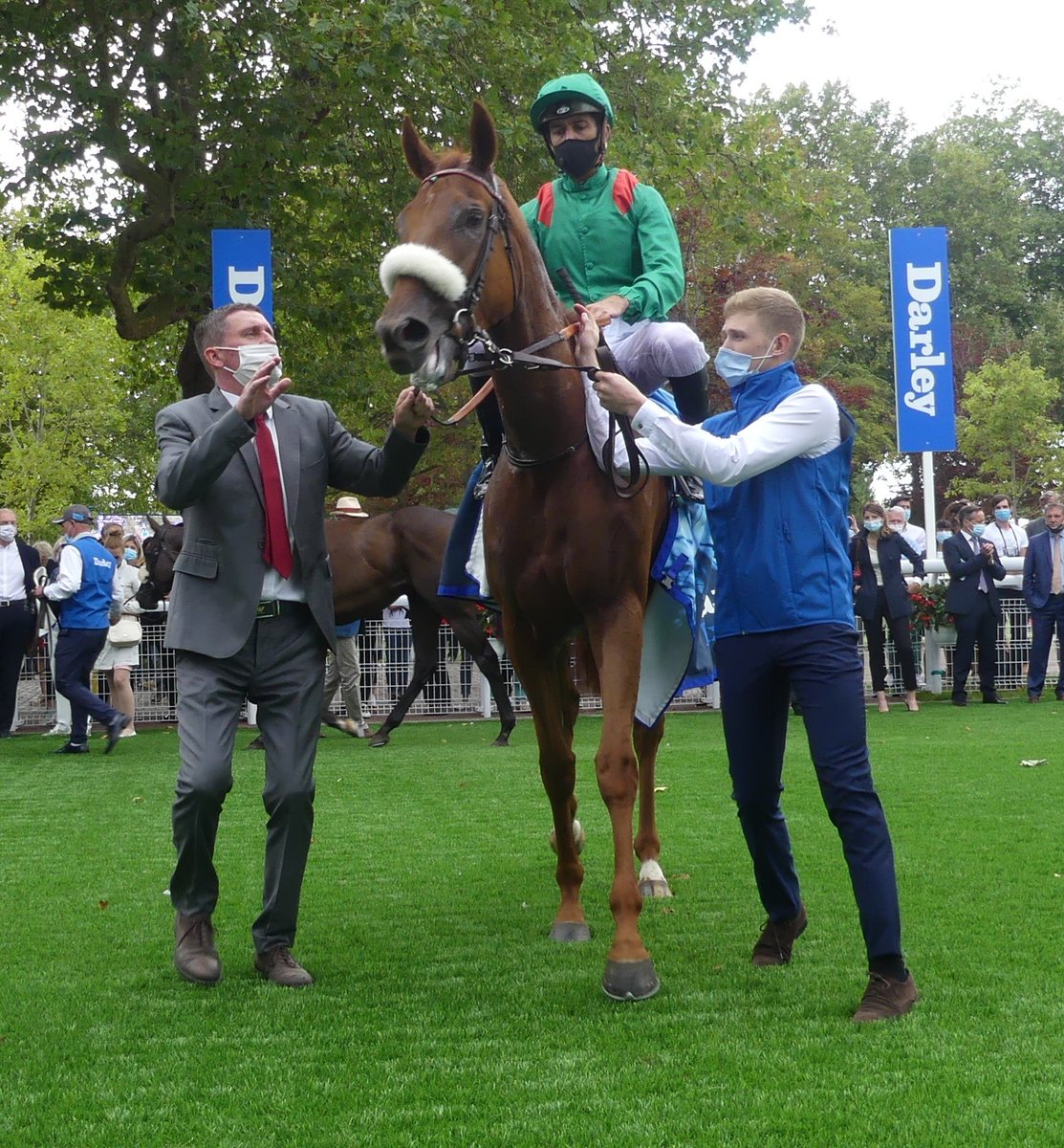 seenthestars's tweet photo. #Ebba winning on debut at Fontainebleau today adds to the burgeoning record of dam Ebiyza (Rock Of Gibraltar), whose first two daughters were #Edisa and #Ebaiyra. Given what her siblings have already achieved, Ebba - who is going straight in the tracker for next year https://t.co/ZeQNrAqALq