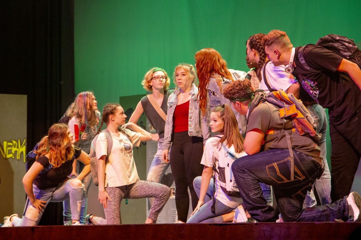 Bring It On: The Musical is a must-watch this weekend at Oak Park! Get a look into the competitive world of cheerleading and so much more. Don’t miss your chance to catch the show with 7 p.m. performances tonight &amp; tomorrow. Tickets: oakparktheatre.org/bring-it-on.ht…