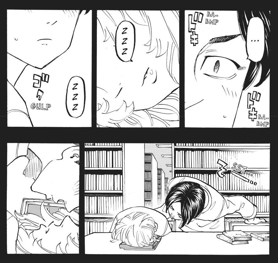 Yo toda sorprendida de que Tokyo Revengers tuvo un beso entre dos chicos y el autor va para atrás, queriendo tirar un no homo con esto de que Inui luce como Akane pero man, vos sabés que no es Akane. La negación te viene cuando se te canta Koko.