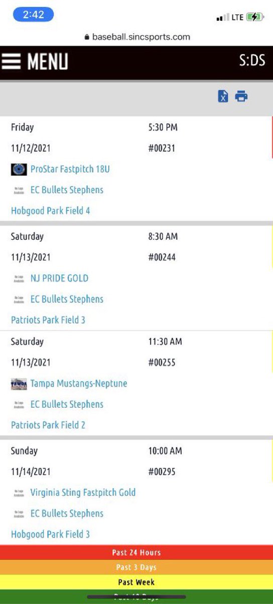 Ready for another weekend at ball at the Veterans Tribute Showcase! @ecbstephens <a href="/EastCobbBullets/">EC Bullets Fastpitch</a>