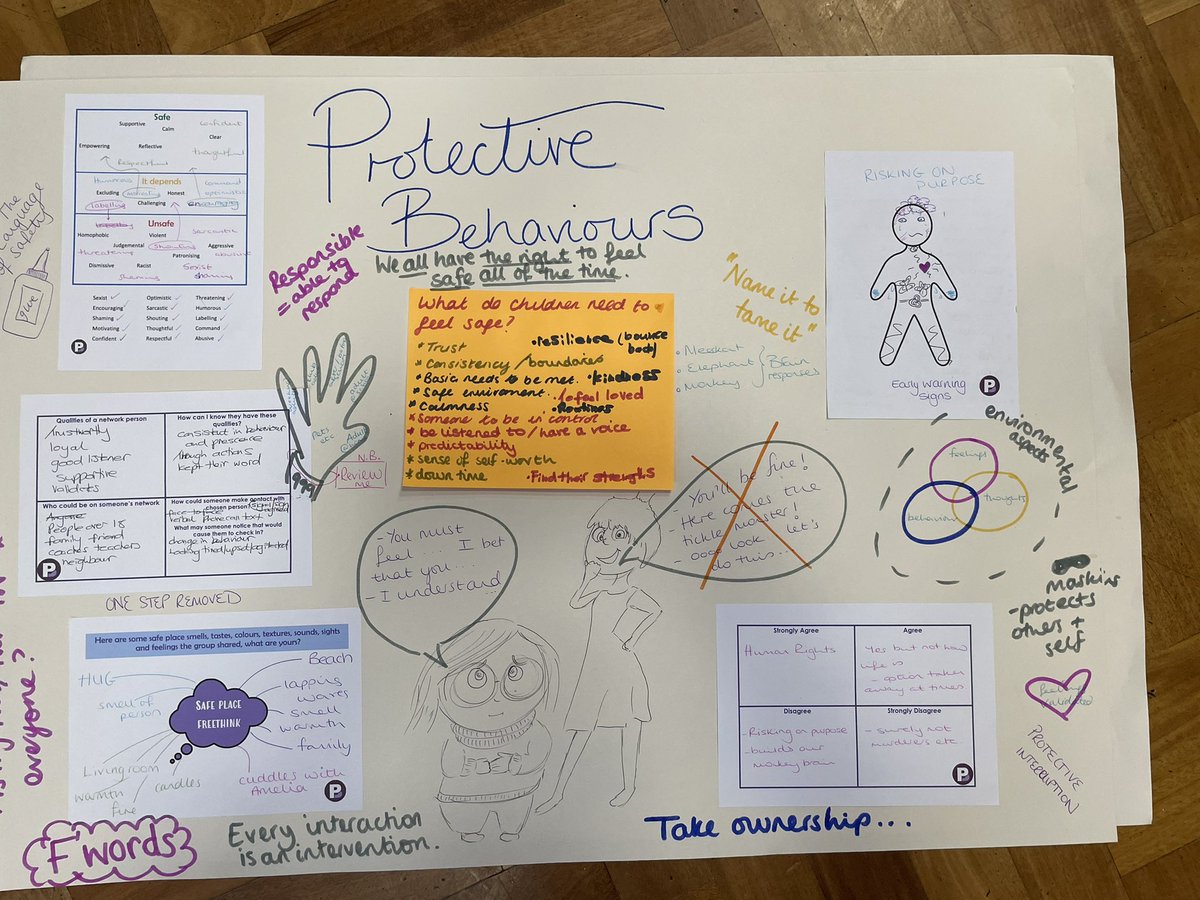 ann_seal's tweet photo. Great day @StAlphegeInfant school with both staff groups @StAlphegeJunior … all engaged and thoughtful. Some fab posters made as an aide memoire of the learning 😊 @PBTrainingUK https://t.co/Ix8IAh24An