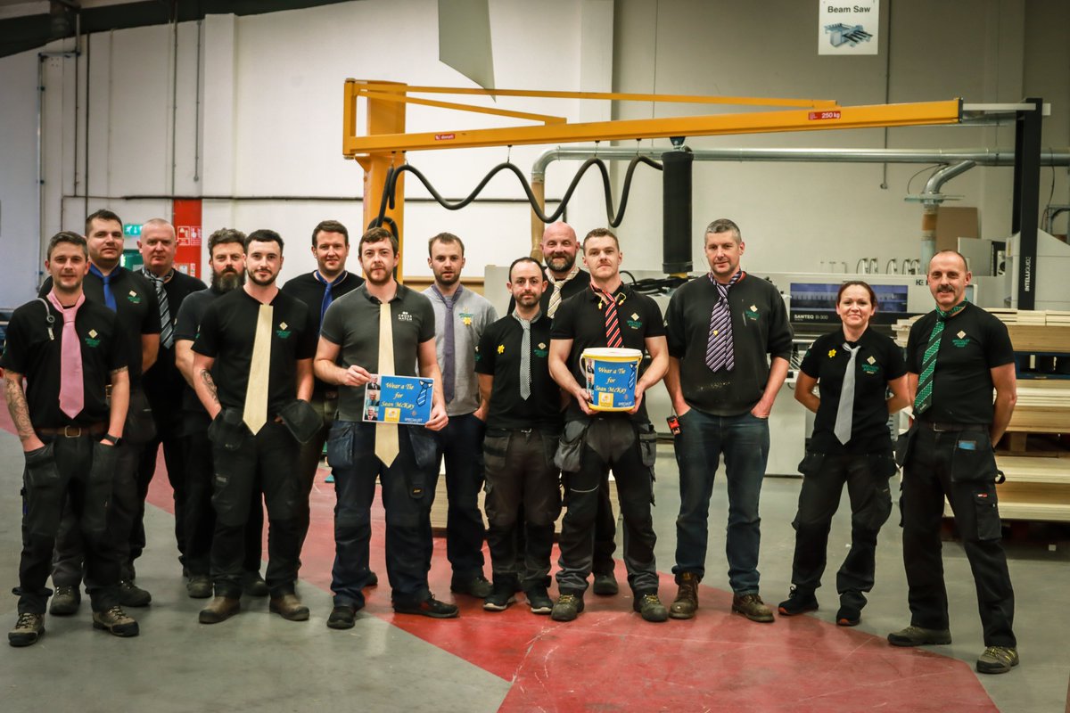 SpecialistGp88's tweet photo. A Day to Remember Sean McKay

Yesterday was the two year anniversary of our valued work colleague and good friend Sean McKay. To mark this date we had a fundraising day across our offices, factory and sites titled “Wear a Tie for Sean McKay” with all proceeds for Marie Curie. https://t.co/Lw2OOmYfJS