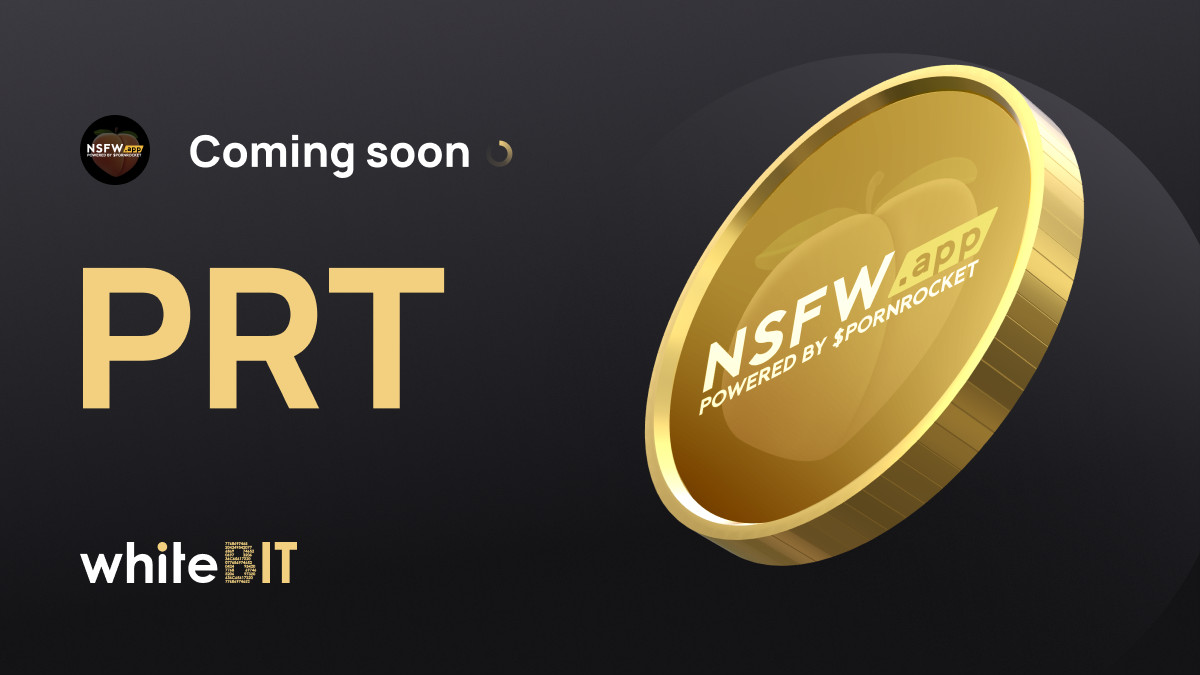 WhiteBit's tweet photo. 💥 $PRT is soon to be listed 💥

Exciting news! @PORNROCKET_ (PRT) will join us shortly. Stay tuned for details! https://t.co/pUtyKzhJhJ
