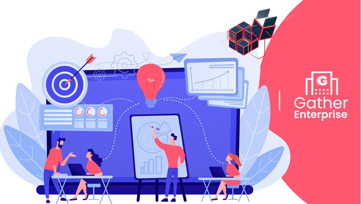 As an emerging technology, #tokenization is a smart step forward for fast &amp; secure #business transactions in today’s era of hyper-change.
 
#Gather aims to navigate the enterprises on their transition, helping them with their integration.
 
Come &amp; build with us.
 
$GTH