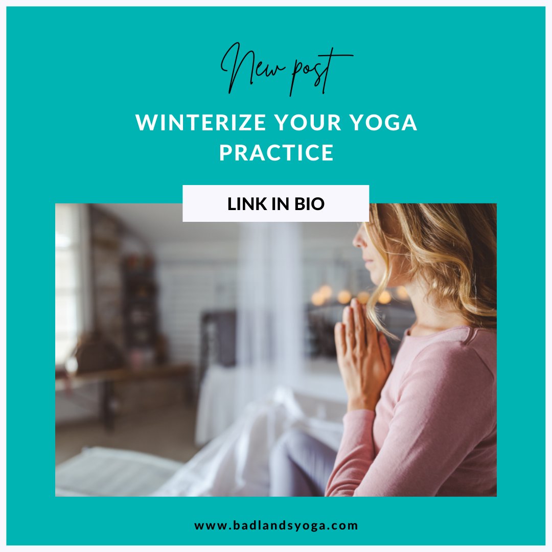 Christine_Stump's tweet image. Do you ever feel like getting movement in is harder in the winter? If you struggle with this, these 5 tips will help you maintain both the physical practice of yoga as well as the soulful benefits of meeting yourself on the mat. 

badlandsyoga.com/notes-from-the…

#winteryoga  #body #flow