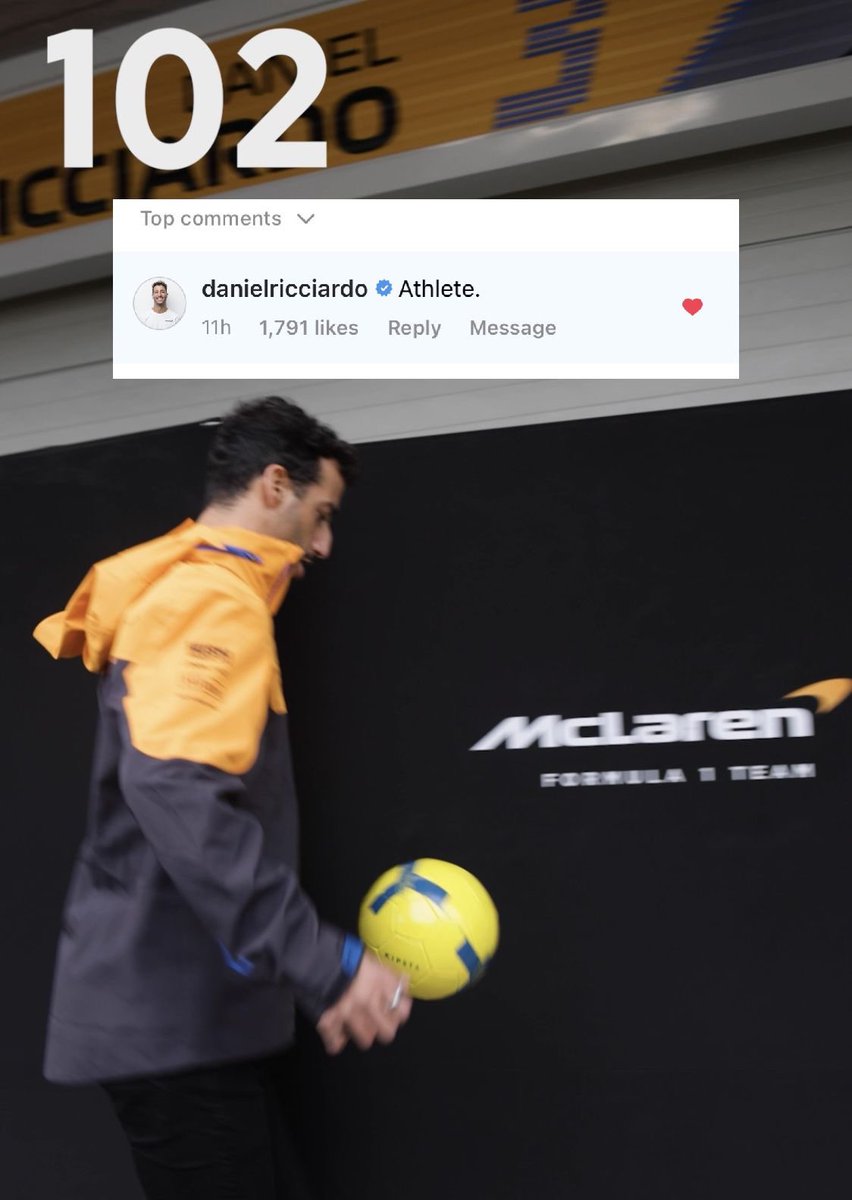 McLarenF1's tweet photo. Agreed. 🏃‍♂️🏋️‍♂️ ⚽️ https://t.co/ml9MaMi7kj