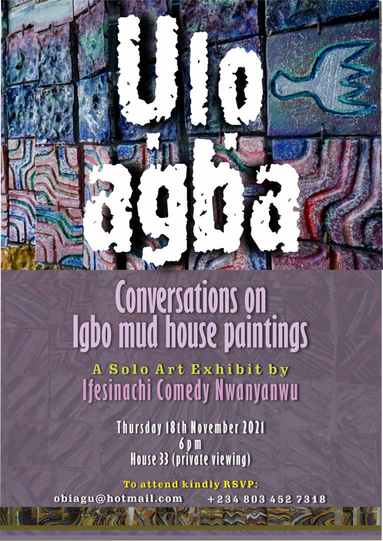 environment_one's tweet photo. Visit Solo Art Exhibition by well-known environmental artist Ifesinachi Comedy Nwanyanwu! November 18, 6pm @Abuja @House33 #art #liquidmetal #House33 #IfyArt https://t.co/Dg8rfss628 https://t.co/5EqKOzio5m