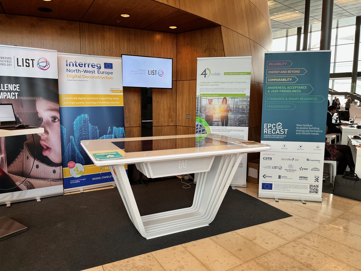 👋<a href="/bimlux/">BIMLUX</a> <a href="/EpcRecast/">EPC-RECAST</a> discussed the role of #BIM in #Next #Generation #Energy #Performance #Certificates
✔️Introductory speech🎤pivotal role of #BIM, #Digitaltwins &amp; #digitalisation in achieving energy performant buildings ↔️energy assessment &amp; #SmartReadiness evaluation #SRI
