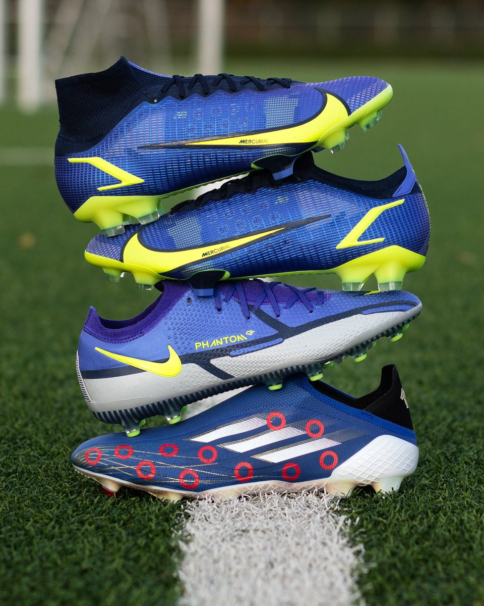 unisportlife's tweet photo. We've been spoiled with great launches from both @nikefootball and @adidasfootball in the past few days 😍💙
--
You can find your favourite football boots at Unisport right here: https://t.co/kOo9fjSSWS
--
#nikefootball #adidasfootball #vapor #phantomgt #speedflow #unisportlife https://t.co/8KxRumBXdk