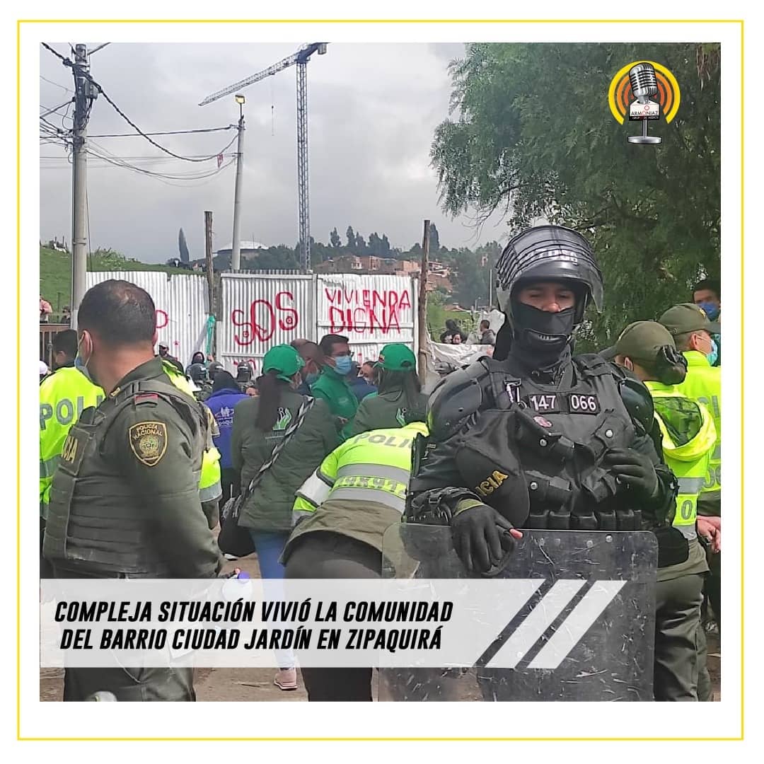 armoniaz's tweet photo. Situación Ciudad Jardin  
El día de ayer 11 de Noviembre 2021 la comunidad vivió tensionantes momentos al verse rodeado de agentes de policía y smad. Ya que para este dia esta programado el desalojo de la comunidad. Ampliación de esta noticia en 
https://t.co/ROqKkNG2S3. https://t.co/uTnYOpsKrd
