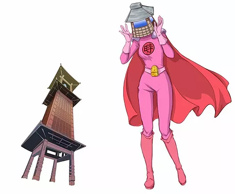 時の鐘マン 時の鐘美 川越を元気にするキャラクター Tokinokaneman Twitter