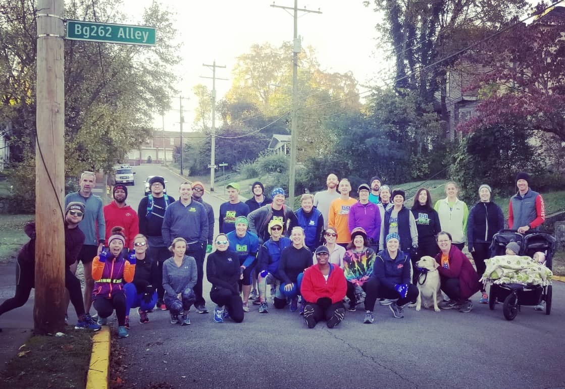 Bg262's tweet photo. Have you recovered? Who's ready to continue running? bg262 group run will meet 11/13 at Kereiakes Park beginning at 730am. Mileage and route of your choice. Bring your own hydration. Can't wait to see you!
#bg262 #bestofbgky #saturdayrun #milesandsmiles #mileswithfriends #laceup https://t.co/eSdaOvPBK9
