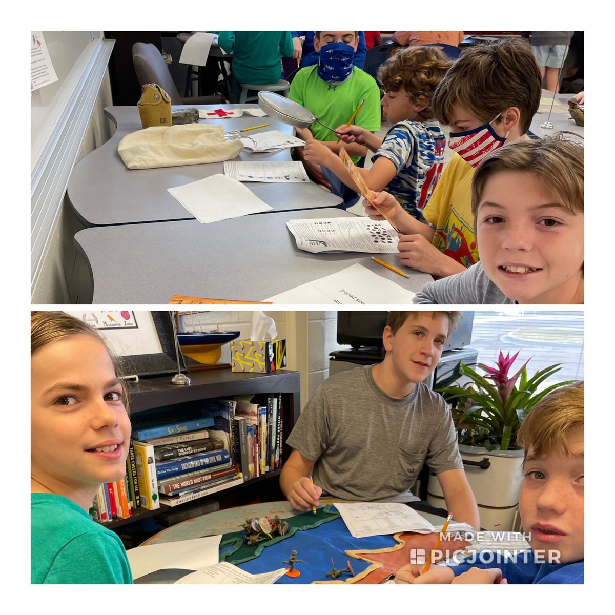 sorrellkk's tweet photo. @AlabamaArchives, Thanks for the Traveling Backpack!! Great learning at #PizitzMiddleSchool https://t.co/StNYtFVZpU