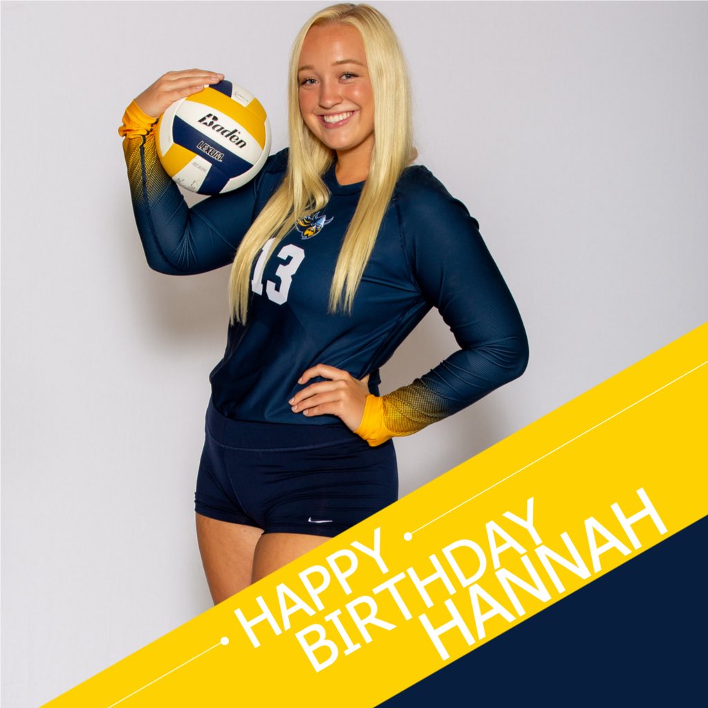 Happy Birthday to sophomore middle blocker, Hannah Prasky 🎈🥳

#GOLDstandard
#BuildingChampions