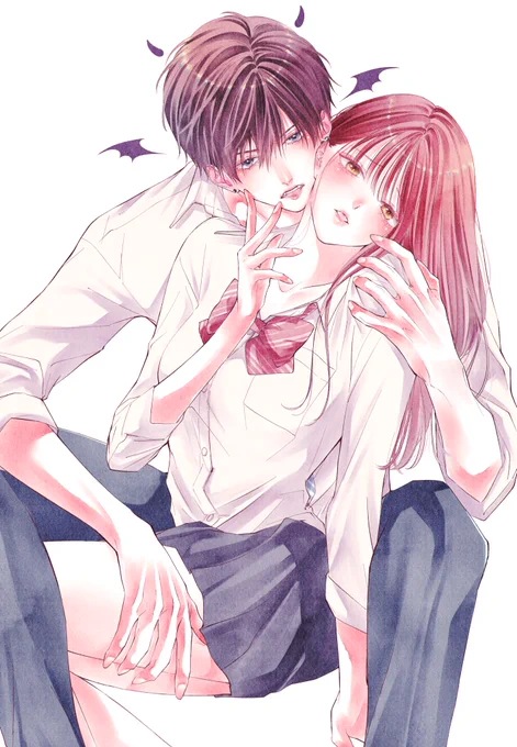 🌺【お知らせ】🌺

『クズな君しか愛せない』③巻が発売されました!!😈💓

新キャラ宇城くん登場で
駿のしつけが激しくなってます……🤫♡

おまけ漫画も描き下ろしました✨

\クズ😈💕 vs  クズ🐰❤️‍🩹/
ぜひよろしくお願いします😈(♡) 