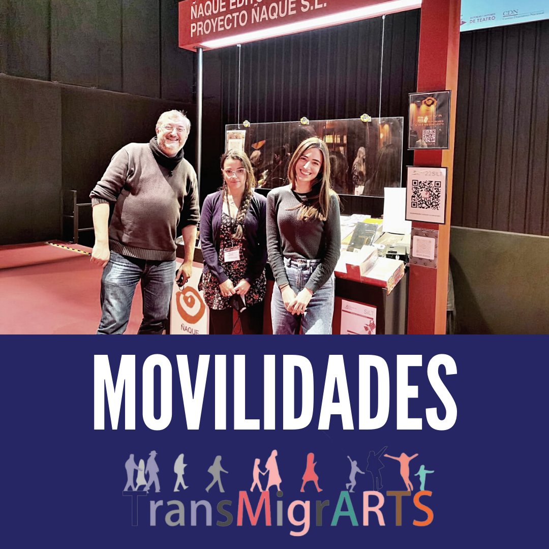 Yohana Parra, profesora de @udea, se encuentra actualmente en Madrid, en la sede de Ñaque, con quien está realizando una labor de mapeo de libros sobre el campo de la migración y las artes. Durante esta semana acompaña al equipo en el Salón Internacional del Libro Teatral.