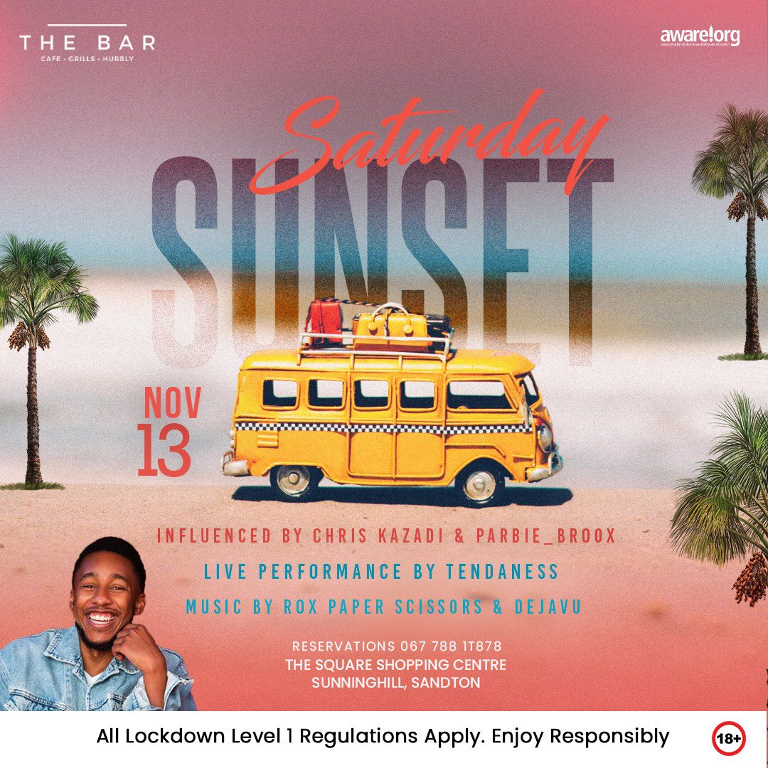 tendxness's tweet photo. Catch me live at The Bar in Sunninghill, Johannesburg tomorrow!! #TendanessXJojoEP is OUT NOW!!

https://t.co/ORONptE8y6 https://t.co/4EOX6Vv5ZF