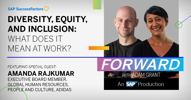 sassySAASmaster's tweet photo. Adidas' Executive Board member, Amanda Rajkumar, joins Adam Grant for an insightful conversation on how companies need long-term solutions to make real change in the workplace.#HXM #ExperienceWins https://t.co/Nayvk0gKJT https://t.co/TXmpsvMqkG