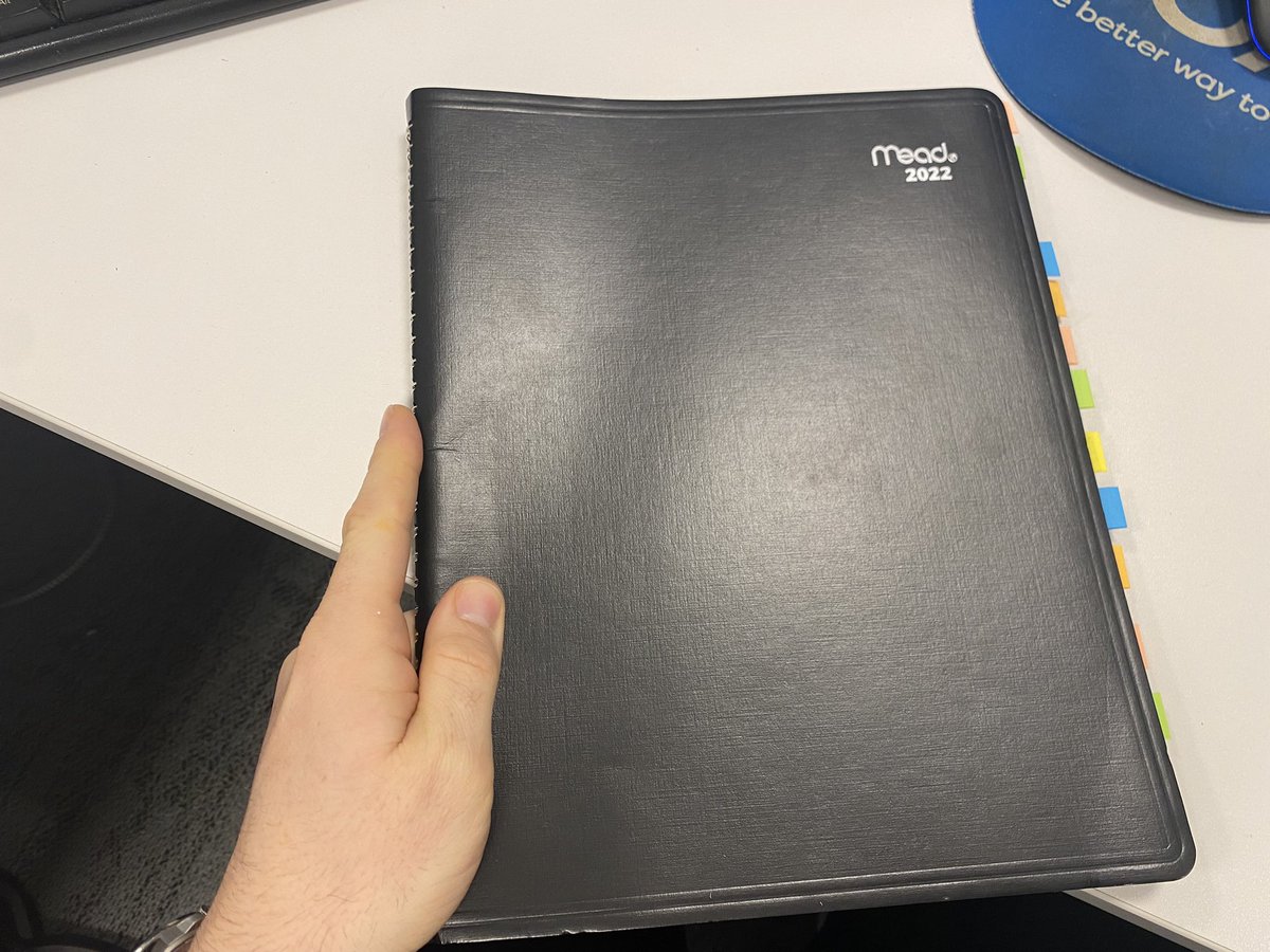 MrJMBrewer's tweet photo. I got WAY to excited over this #2022 #LetsStartPlanning #Organized #ALaidOut #Planner https://t.co/TanNI9VeBT