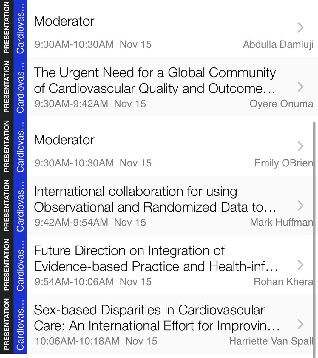 hvanspall's tweet photo. #AHA21 #QCOR21 countdown continues
Check out this 💫 session w/ @rohan_khera @Mark_Huffman et al.
Grateful to present strategies to improve #CVD outcomes in 👩🏽 across the 🌎, from #policy to #research to #care.
Will present some of our work in global health.
#AHARME https://t.co/GnDFmF0P2w