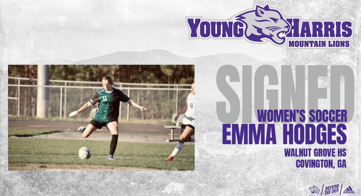 Congratulations to our newest member, Emma Hodges! Welcome to the fam💜⚽️⛰