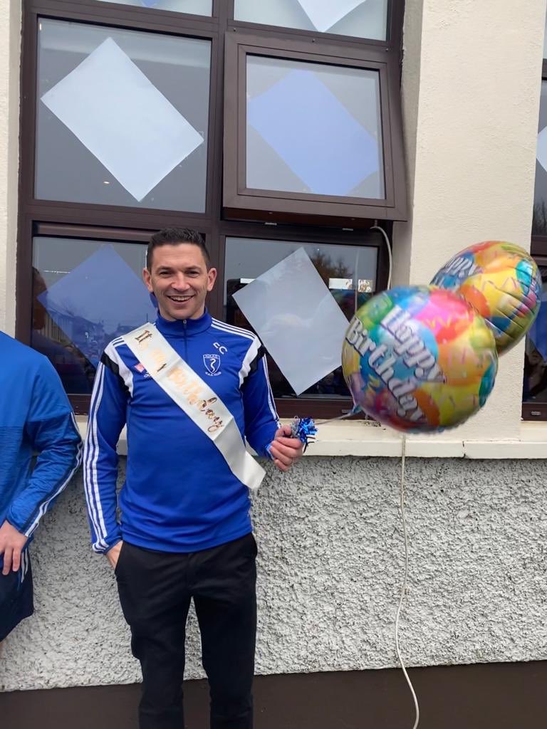 Big thank you to the <a href="/NaasGAA_SF/">Naas GAA SF</a> for coming in today and well done to our student council for all their work. Also we didn’t forget the captains birthday! <a href="/NaasGAA/">Naas GAA Club</a>