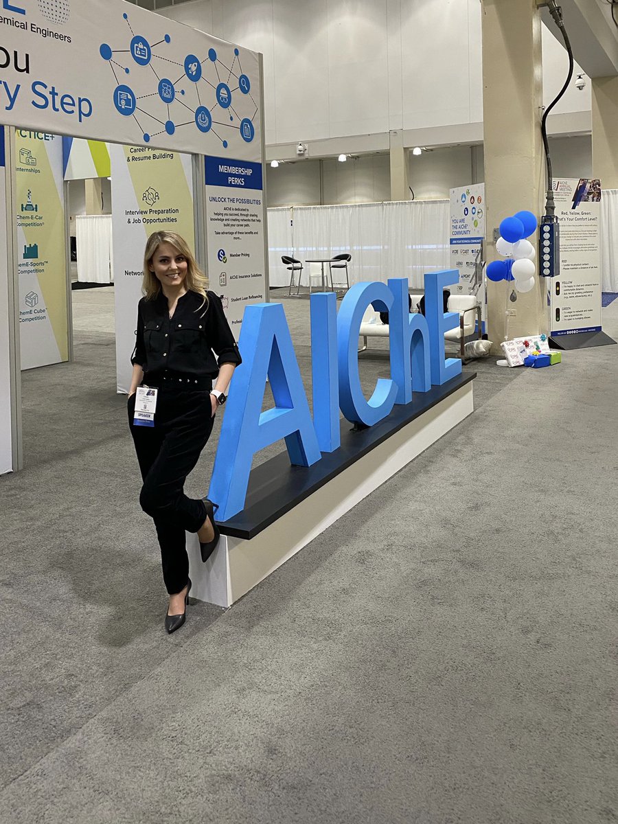 It was a great pleasure to present my work and chair sessions in #AICHE2021. Hope to meet again next year!