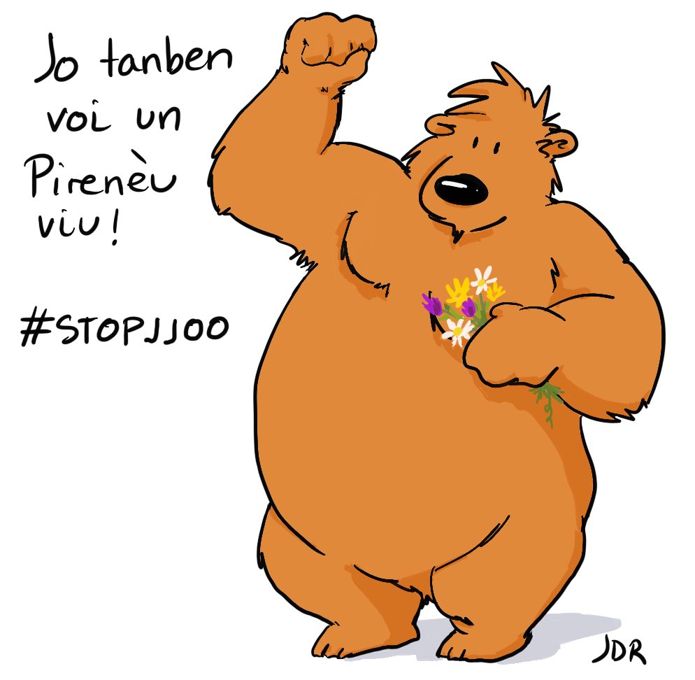 Jo tanben voi un Pirenèu viu!
#STOPJJOO #occitan #gascon #aranes #sostenibilitat