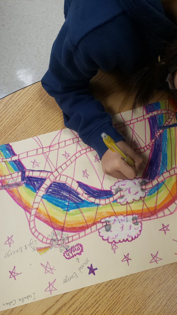 When their Science Mission gets extra.. love it <a href="/HISD_Crespo/">Crespo Elementary</a> #Rollercoaster #formsofenergy
