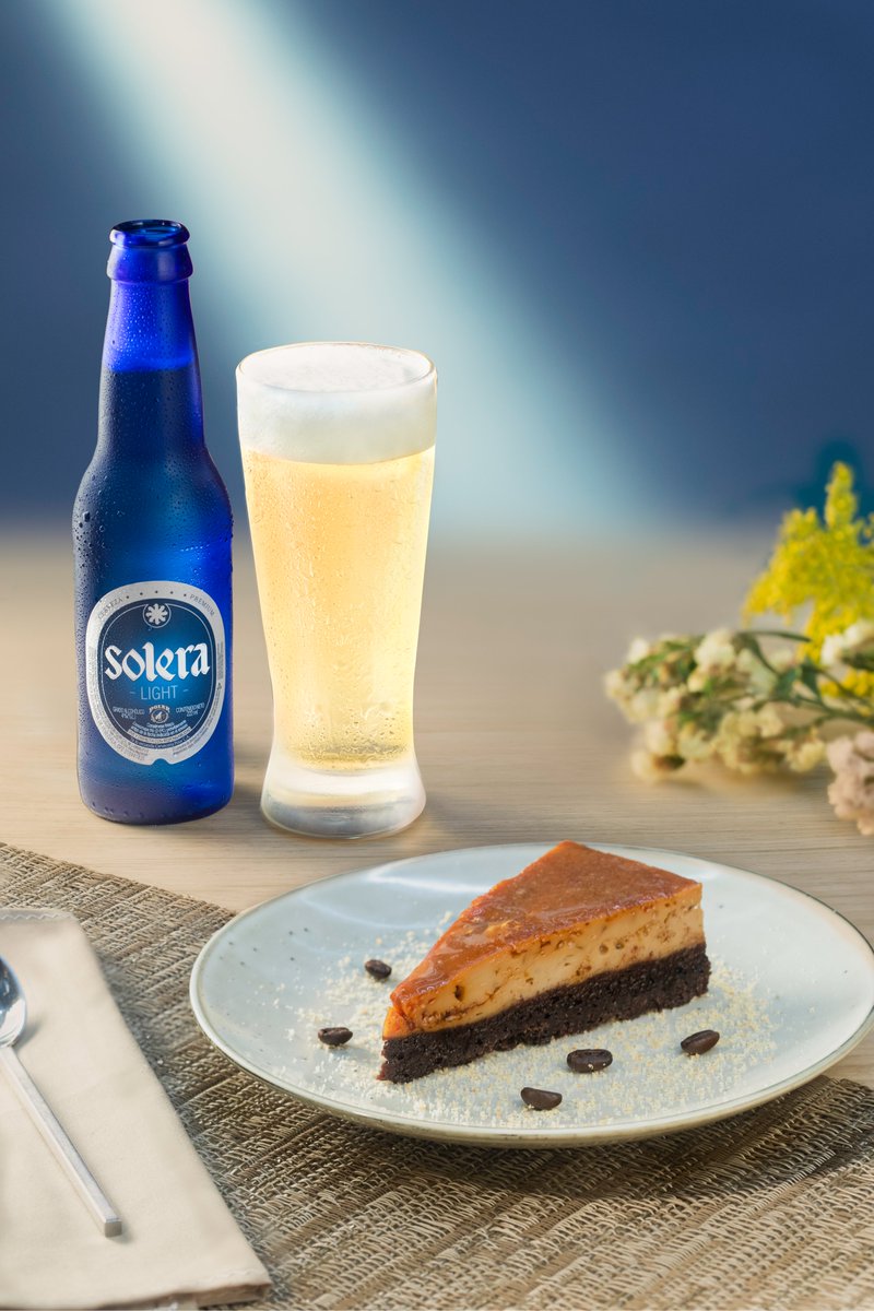 SoleraPremium's tweet photo. La frescura se apodera de este Maridaje Inesperado con la combinación de una Torta Imposible con nuestra Solera Light. https://t.co/2yLhomxn4F