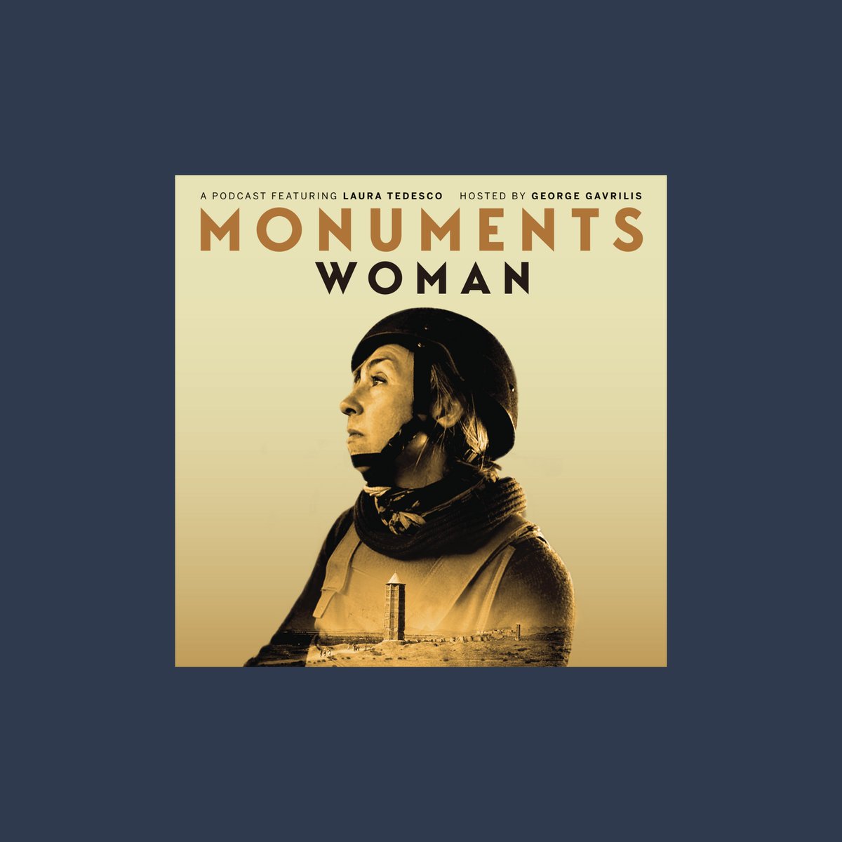 MonumentsMWfnd's tweet photo. Laura’s time in #Afghanistan is the subject of a new #podcast series titled #MonumentsWoman. Check it out! thttps://themonumentswoman.com/episodes. [2/2] https://t.co/TK9jSKs46T