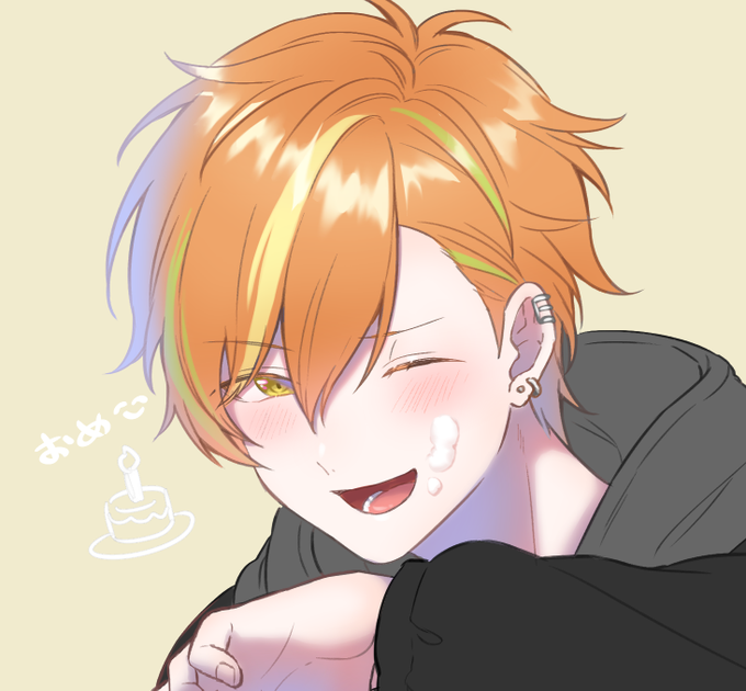 間に合わないけど進捗でも載せよう🥺💦
あきとおめでとう～! 