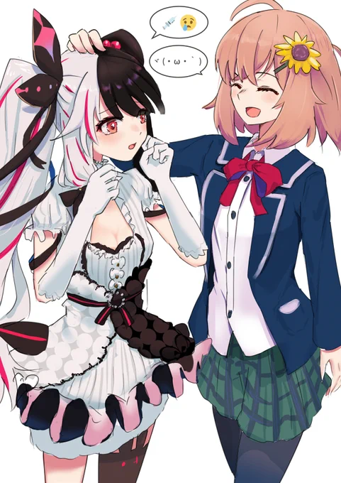 お二方のやりとりがほほえましかったので
よるみさん💉できてえらい!
#れなの鳥っくあーと #ひまあーと 