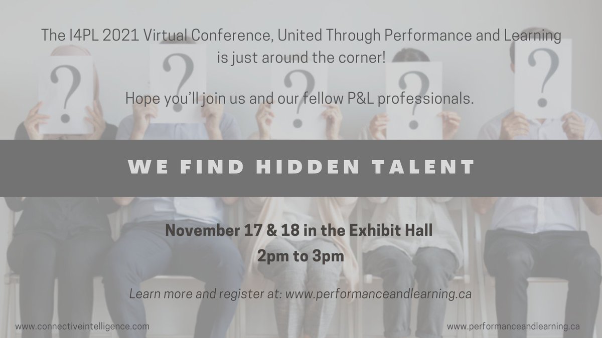 ConnectiveInte1's tweet image. If you’re interested in knowing more about #growth #leadership #mindset #recruitment #assessment #alignment #performance #organizational #resilience #value #innovation #diversity #coaching #collaboration #certification then make sure to join us  at #I4PL2021! @InstitutePL