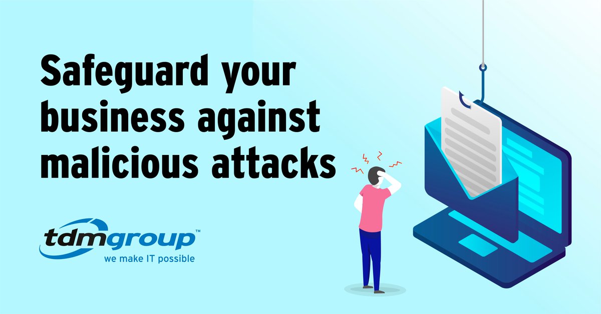 tdmgroup's tweet photo. Train your employees to safeguard your business's data from malicious emails using our Phishing Attack Simulator Service. Learn more: https://t.co/5O2cjJ9MPn

#TDMgroup #Phishing #Email #employeetraining #Businessdata #Security #ITservices #ITpartner #ITsupport https://t.co/xu3WgAEGoS