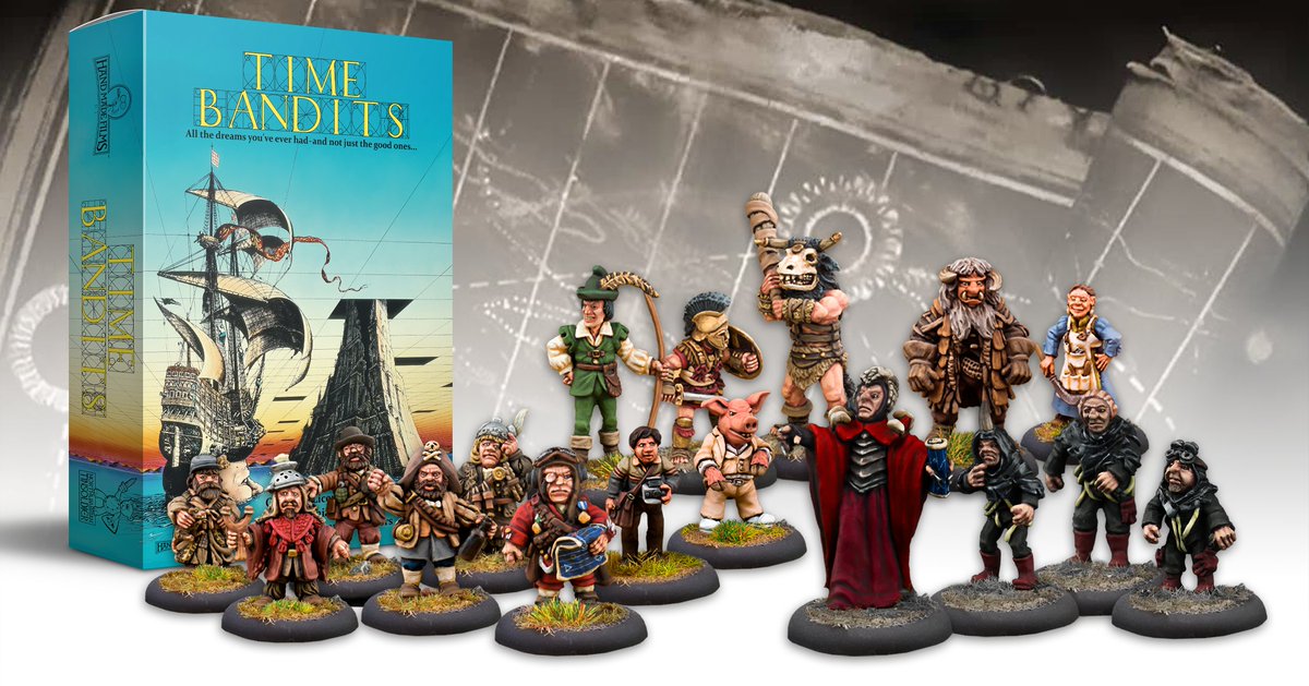 HandmadeFilmsUK's tweet photo. Who knew that you could have your very own Time Bandits? 
These little fellas and their "friends" are waiting for you to paint them as you wish - what fun! They are available at https://t.co/uAOML53heA 
#TimeBandits https://t.co/fWtWxaGnhR
