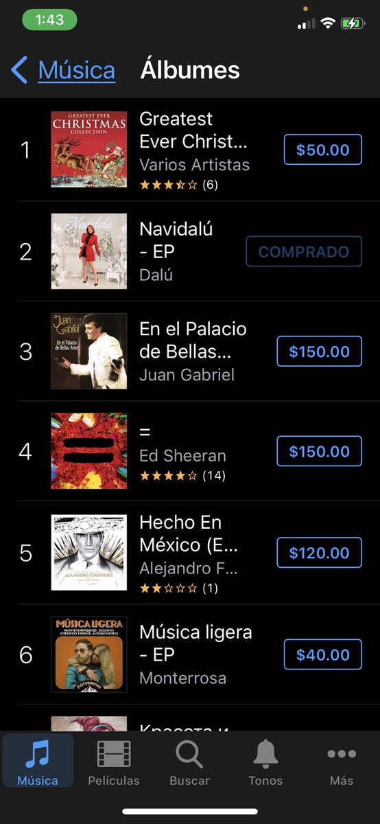 DaluSparta's tweet photo. La cantautora Mexicana @Dalumusica presentó con mucho éxito su más reciente material discográfico NAVIDALÚ el cual se posicionó en El TOP 2 del CHARTS en ITUNES por 2 días consecutivos. NAVIDALÚ es un EP lleno de magia que te recomendamos ampliamente.

https://t.co/oN2ZthccAq https://t.co/r5sGvRNJOJ